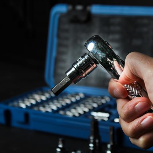 Abn 810009 Master Combination Torx Bit Socket Set - 45Pc Sae And Metric Hex Socket Set Screwdriver Bit Set thumb #5