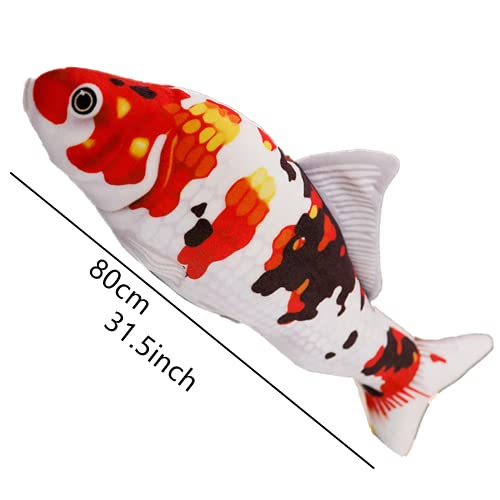 Xiyuan Simulation Fish Plush Toy/Toy Pillow/Stuffed Animal Toy, Used For Home Decoration Gifts, (31.5 Inches / 80 Cm) Toy Pillow #TOP1