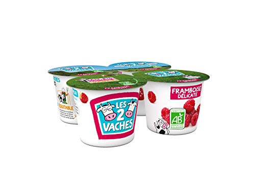 Yaourt Aux Fruits Bio Les 2 Vaches Les 4 Pots De 115 G - vue 6