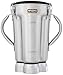 Waring Commercial CAC72 Stainless Steel 2-Handle Container with Blade Assembly and Lid, 1-Gallon,Silver