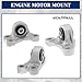 Engine Transmission Mount kit 4PCS Fit for 2015 2016 2017 Jeep Renegade L4 2.4L Replacement for 68363996AA 68363755AA 68258599AA 68363756AA VINSYUT