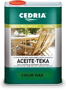 CEDRIA ACEITE PARA TEKA TECA 4L