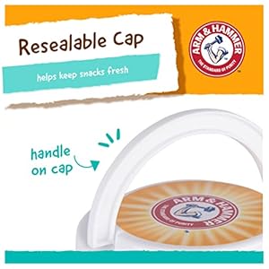 Arm & Hammer for Pets Twisters Fresh Breath Dental Treats for Dogs, Value Pack, 57 Pieces | Dental Dog Chews Fight Bad Doggie Breath, Plaque & Tartar Without Brushing