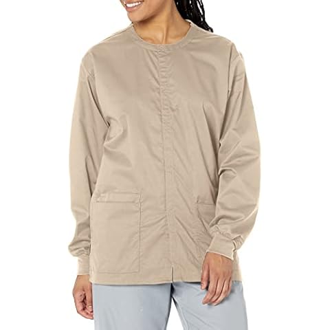 Chaqueta Frontal Unisex con Cierre a presión WonderWink 800AKHAKXXS Cover