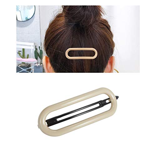Lawie FSP0618 10 Pack Acrylic Plastic Rectangle Hollow Candy Colorful Delicate Hair Clips Bun Fork Pins Snap Barrettes Grips Hairpins Hair Holder Styling Accessories thumb #1
