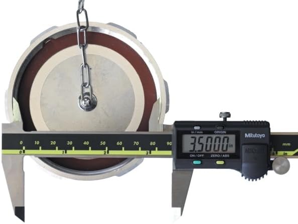 Miniatura 7 de Tapa de combustible diesel de aluminio sin bloqueo nominal de 3 12" para internacionales seleccionados