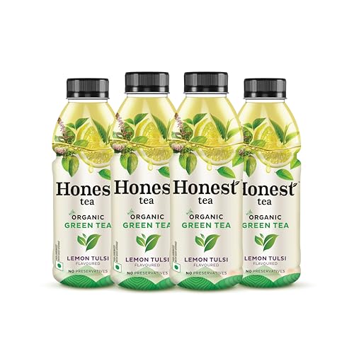 Image of Coca-Cola Honest Tea - Lemon Tulsi 350ml X 4, Green Tea, 1400 Grams