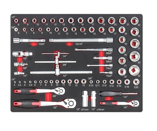 Mallette outils de mécanicien 72 pièces en acier robuste pour maison
