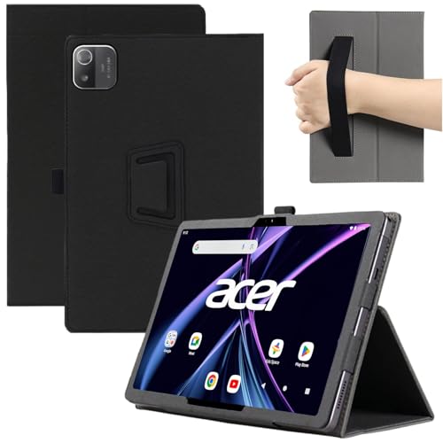 MEMELOKA Funda para Acer Iconia Tab A10 10.1 Pulgadas, Ultrafina PU Protectora Carcasa con Soporte...