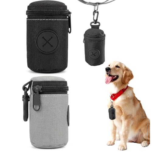 2 PCS Dog Poop Bag Holder Dog Poop Bag Dispenser for Walking Running