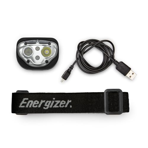 Energizer PRO-400 Headlamp Rechargeable, IPX4 Water Resistant Rechargeable Headlamp, Ultra Bright Multiple Light Modes Head Lamp, Camping, Running, Outdoors, Emergency Light, USB Included - image 8