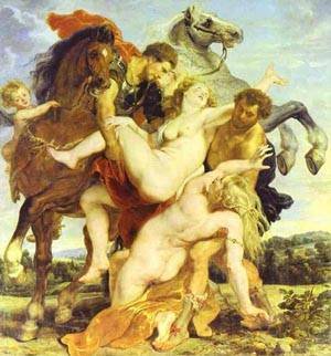 Peinture à l'huile Castor and Pollux par Peter Paul Rubens reproduction de prestige sur toile