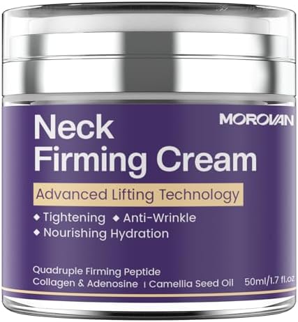 Neck Firming Cream: 1.7 fl oz Skin Care Anti-Aging Skin Tightening Cream Moisturizer Face and Neck Lift Tightening Suitable for All Skin Types