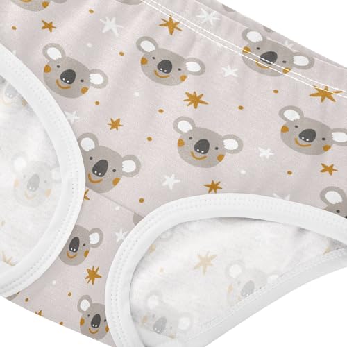 Girls' Underwear Koala Cotton Stretch Comfort Toddler Panties4