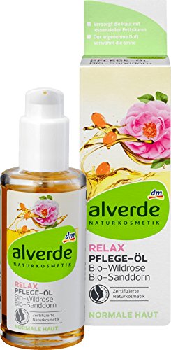 Preisvergleich Produktbild Körperöl Relax Wildrose Sanddorn, VEGAN - 100 ml