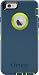 Rugged Protection OtterBox DEFENDER Case for iPhone 6, 6s (NOT Plus) Case Only - Holster Not Included - (Citron Green/Blue)