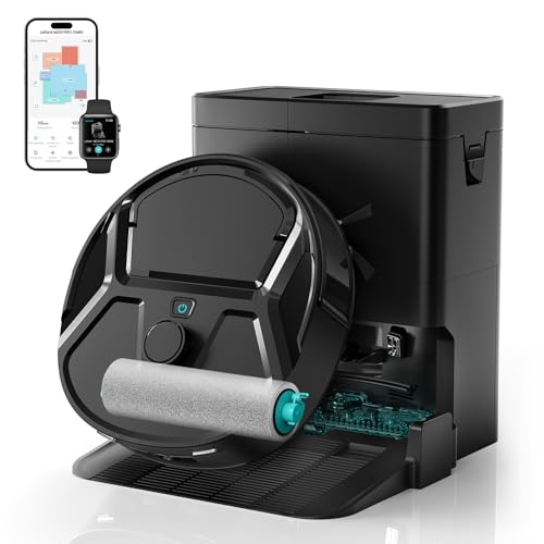 LEFANT M210 Pro Omni Robot Aspirador y Fregasuelos con Mapeo, 18 000 Pa, 120min, Depósito 800ml, Navegación dToF, Evitación Obstáculos PSD, 5G WiF