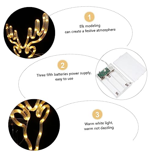 Luxshiny 1 Unidade luzes natal iluminação led lâmpadas led luzes pendentes decorativas natal decoraç