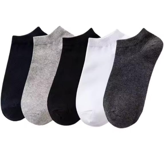Ankle Length Socks For Men And Women Soft Cotton Breathable, Anti Odour & Moisture Absorbent Combed Cotton Multicoloured Unisex Casual Sock-picture-37