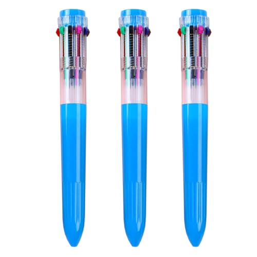 Stylo à bille 10 en 1 HeTaoCat lot de 3 pour organiser vos notes de bureau