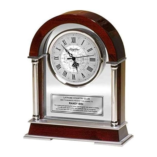 Personalized Retirement Clock Gift Engraved Desk Table Clock for Wedding Anniversary Employee Service Award Recognition Etched Retire Birthday Graduation 8.5 x 10.5