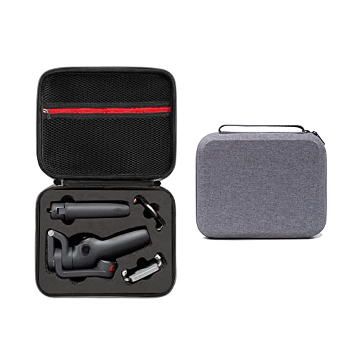 Baomaeyea Funda de Transporte para dji OM6, Compatible con dji Osmo Mobile 6 Accesorios a Prueba de Golpes Bolsa de Almacenamiento portátil, Gris, Funda… Cover