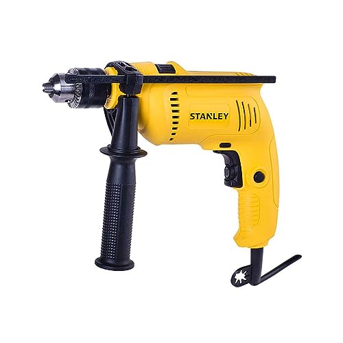 STANLEY Furadeira de Impacto Velocidade Variável e Reversível de 1/2 Pol. (13mm) 600W 110V SDH600
