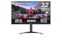 31.5" LG 32UR550K-B 4K 60Hz VA Monitor with Speakers