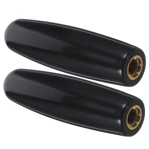 VALICLUD 2 Piezas Mango para Grifo de Cerveza Ergonómico Negro Accesorio de Plástico Reutilizable Compatible Mayoría de Grifos Fácil Instalación para Dispensadores de Cerveza