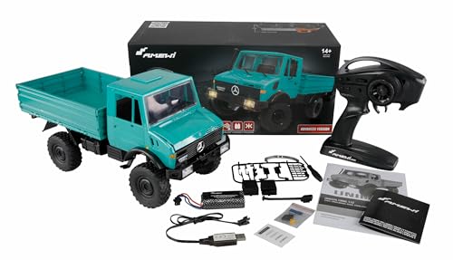 Amewi Mercedes-Benz Unimog Lizenzfahrzeug Advanced 4WD 1:12 RTR Petrol