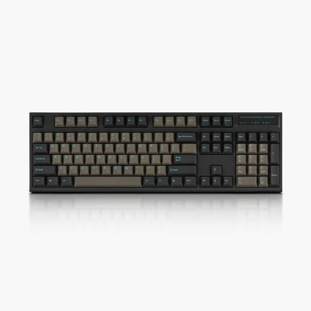 Leopold FC900RBT V2 Graphite Blue Wireless Keyboard Cherry MX2A Red