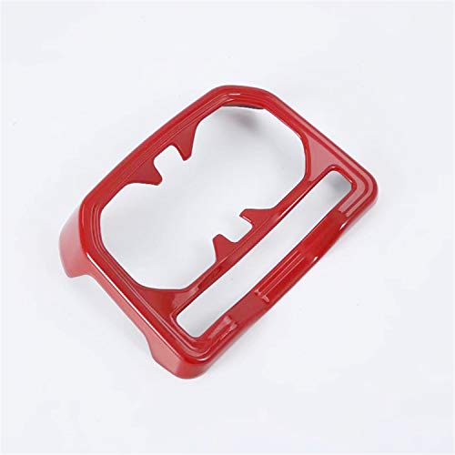 Cubre Porta Vasos Trasero Rojo para Wrangler JL 2018-2020 miniatura 5