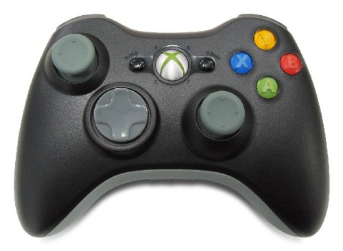 Amazon | Xbox 360 ワイヤレスコントローラー(ブラック 