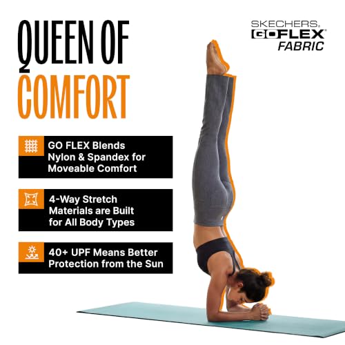 Image of Skechers | Active, GO FLEX, 4-Way Stretch, Moisture-Wicking, UPF 40+, High-Waisted
