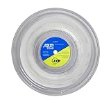 Dunlop S-Gut 16G Bianco 200m Bobina di Corde – Mulinello da Tennis Polivalente Resistente