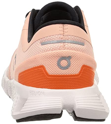On Women's Cloud X 3 Sneakers, Rose/Sand, Pink, 7.5 Medium US3