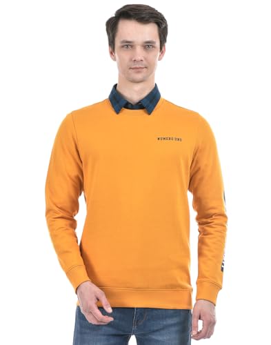 Image of Numero Uno Men's Varsity Red Statement Sweatshirt