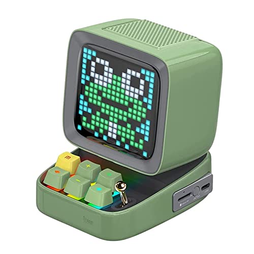 Divoom Ditoo Pro Bluetooth-Mini-Lautsprecher, Grün