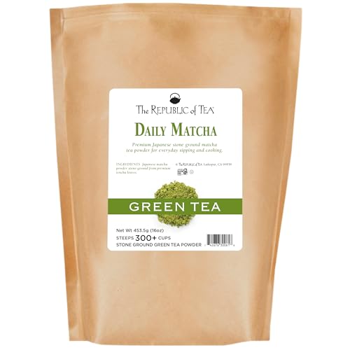 Té Matcha verde en polvo 1 libra bolsa a granel miniatura 1