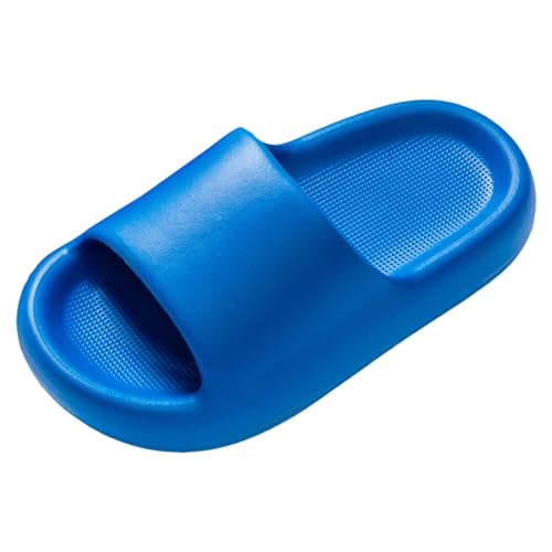 Kids Cloud Slides Girls Boys Slip On Slide Sandals Comfort Non-Slip Thick Sole Solid Slippers Bathroom Shower Shoes