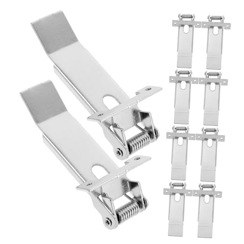 PRETYZOOM 10pcs Lighting Clips for Easy Installation Spring Retaining Clamps for Recessed Lights Panel Lamps Secure Retrofit Clips Versatile Use for Professionals