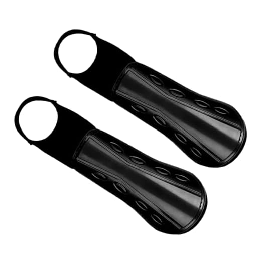 BIUDECO 1 Par Guarda Futebol Infantil Trem Futebol Cinta Futebol Protetor Adolescente Presentes Menino Miúdo Equipamentos Proteção Plástico Futebol Americano Filho