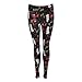 Produktbild just one Damen Leggings mit Spooky Boo Print Gr. 28, Multi