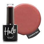 Halo Gel Polish 8ml - Cinnamon Stick. UV/LED Gel Nail Polish, Long Lasting & Easy To Apply. Nail Art Colours For Manicure & Pedicure. Gel Polish For Professional & Home Use.