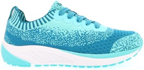 Propét Women's EC-5 Sneakers, Teal, 10 Medium US | Image 2