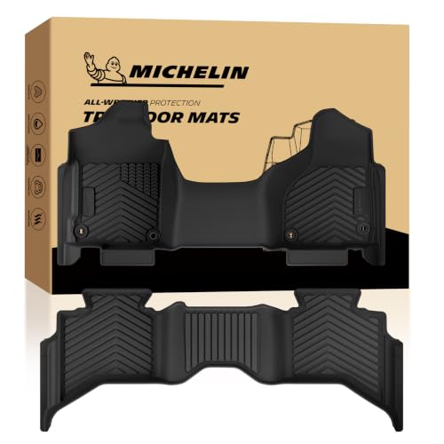 Image of Michelin Vehicle Mats for 2013-2018 Ram 1500 Quad Cab Bench Seat