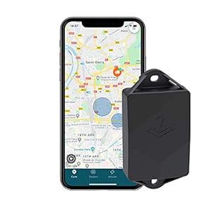 TRAKmy – Rastreador GPS Mini: Autonomía de 3 años + 1 año de suscripción disponible + sin tarjeta SIM + sin cableado. Coche, Barco, Remolque, Camping-Car – BTP: Maquinaria/Equipo de Astillero