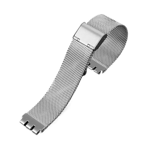 Bracelet de montre maille Swatch en acier inoxydable de qualité supérieure 20mm