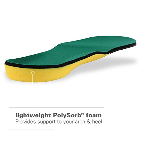 Spenco polysorb cross trainer athletic cushioning arch support shoe insoles Clearance