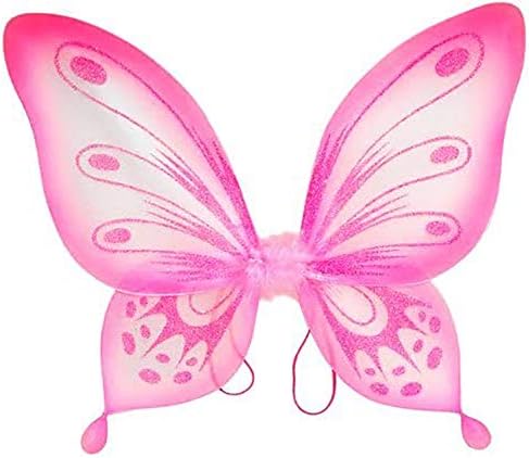 Pink Sparkling Fairy Princess Wings